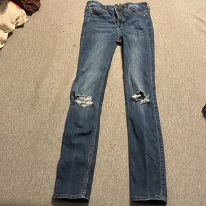 Super soft stretchy cute jeans high rise!!!